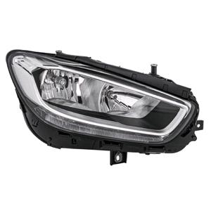 Lights, Right Headlamp (Halogen, Takes H7 / H7 Bulbs, With LED Daytime Running Light) for Mercedes CITAN Tourer 2021 Onwards, 