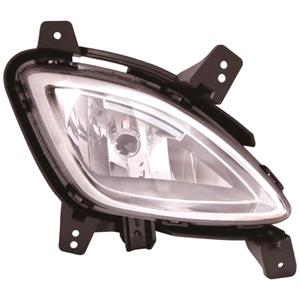 Lights, Right Front Fog Lamp (Takes H7W Bulb) for Hyundai i10 2011 on, 