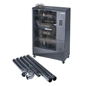 Diesel, Kerosene and Paraffin Heaters, Draper 18037 230V Far Infrared Diesel Heater With Flue Kit, 40,000 BTU/11.6kW, Draper