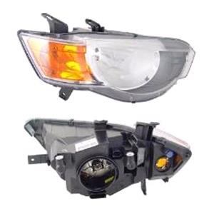 Lights, Right Headlamp (Halogen, Original Equipment) for Mitsubishi COLT VI 2009 on, 