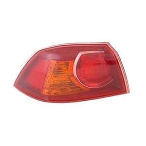 Lights, Left Rear Lamp (Outer, On Quarter Panel, Saloon Only) for Mitsubishi LANCER Saloon 2007 on, 