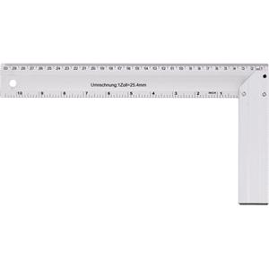 Hardware, ALUMINIUM TRY SQUARE 300MM, VOREL