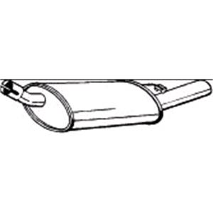 Uncategorised, OPEL CORSA 92 93, Bosal