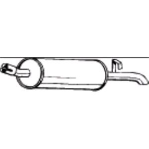 Uncategorised, OPEL CARLTON 83 86, Bosal