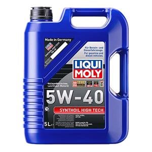 Engine Oils, Liqui Moly 5W 40 A3/B4 Synthoil High Tech Engine Oil   5 Litres, Liqui Moly