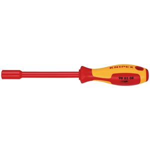 VDE Screwdrivers, KNIPEX 18738 VDE Insulated Nut Driver, 8.0 x 125mm, Draper