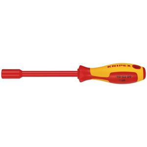 VDE Screwdrivers, KNIPEX 18739 VDE Insulated Nut Driver, 9.0 x 125mm, Draper