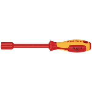 VDE Screwdrivers, KNIPEX 18742 VDE Insulated Nut Driver, 12.0 x 125mm, Draper