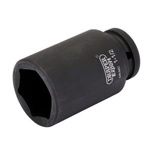 3/4" Impact Sockets, Draper Expert 19000 Imperial Deep Impact Socket, 3/4" Sq. Dr. 1.1/2", Draper