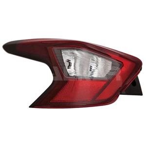Lights, Left Rear Lamp (Supplied Without Bulbholder) for Nissan MICRA V 2017 on, 
