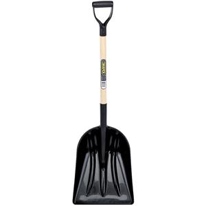 Shovels and Spades, Draper 19177 Rubble and Debris Multi Purpose ABS Shovel with Hardwood Shaft, Draper