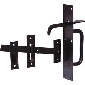 Locks and Security, MOY Suffolk Latch Japanned Carded   Black, Moy