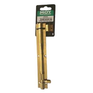 Locks and Security, MOY Heavy Duty Brass Barrel Bolt   8 Inch (200mm), Moy