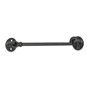 Hook, MOY Steel Cabin Hooks 8 Inch Black517H, 