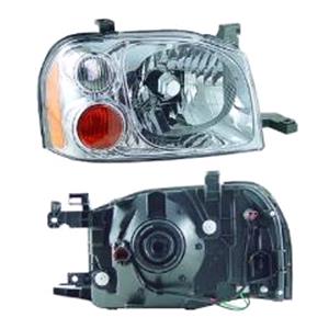 Lights, Right Headlamp (With Load Level Adjustment) for Nissan Navara 2002 2006, 