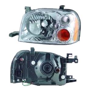 Lights, Left Headlamp (With Load Level Adjustment) for Nissan Navara 2002 2006, 