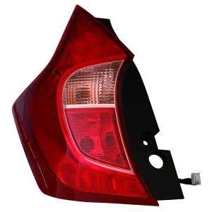 Lights, Right Rear Lamp (LED / Halogen, Supplied With Bulbholder, Original Equipment) for Nissan NOTE 2013 2016, 