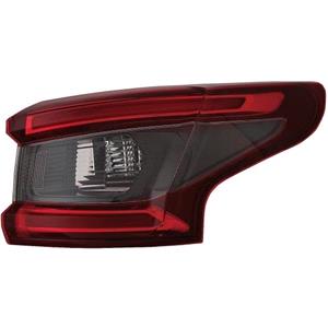 Lights, Right Rear Lamp (Outer, On Quarter Panel, LED) for Nissan QASHQAI 2017 on, 