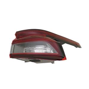 Lights, Right Rear Lamp (Outer, On Quarter Panel, LED / Halogen, Supplied Without Bulbholder) for Nissan QASHQAI III 2021 Onwards, 