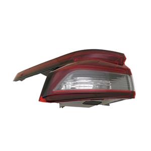 Lights, Left Rear Lamp (Outer, On Quarter Panel, LED / Halogen, Supplied Without Bulbholder) for Nissan QASHQAI III 2021 Onwards, 