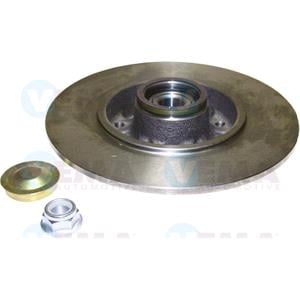 Brake Discs, VEMA Rear Axle Brake Disc with Bearing   V19946, VEMA