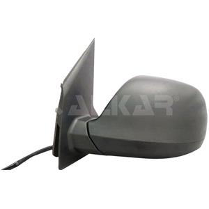 Wing Mirrors, Left Wing Mirror (Electric, Heated, Grained, Matte Black) for VW TRANSPORTER Mk VI Van, 2015 Onwards, 