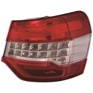 Lights, Right Rear Lamp (Saloon, Outer, On Quarter Panel) for Citroen C5 2011 on, 