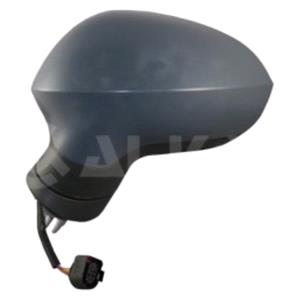 Wing Mirrors, Left Wing Mirror (electric, heated, primed cover) for Seat LEON, 2009 2012, 
