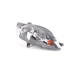 Lights, Right Headlamp (Halogen, Takes H7/H7 Bulbs, Supplied With Motor) for Volkswagen GOLF V PLUS 2005 2009, 