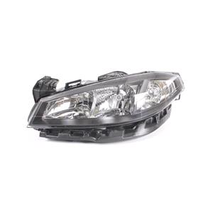 Lights, Left Headlamp (Electric Without Motor, Takes H1/H7 Bulb) for Renault LAGUNA II 2005 2007, TYC