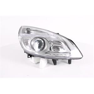 Lights, Right Headlamp (Halogen, Takes H1/H7 Bulbs, Supplied With Motor) for Renault SCENIC 2007 2009, 
