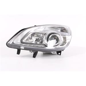 Lights, Left Headlamp (Halogen, Takes H1/H7 Bulbs, Supplied With Motor) for Renault SCENIC 2007 2009, 