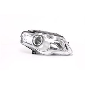 Lights, Right Headlamp (Halogen, Takes H7/H7 Bulbs, Replaces Hella Type Only) for Volkswagen PASSAT 2005 2010, HELLA