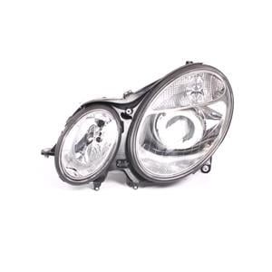 Lights, Left Headlamp (Halogen, Takes H7/H7 Bulbs, Supplied With Motor) for Mercedes E CLASS Estate 2002 2006, 