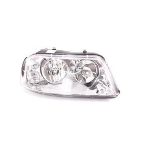 Lights, Right Headlamp (Chrome Bezel, With Motor) for Volkswagen SHARAN 2000 2010, 