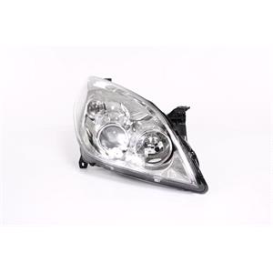 Lights, Right Headlamp (Chrome Bezel, Halogen, Takes H1/H7 Bulbs, Supplied With Motor) for Opel VECTRA C GTS 2006 on, 