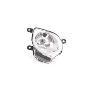 Lights, Right Front Spot Lamp (High Beam, Halogen, Takes H1 Bulb) for Fiat 500 2008 on, 
