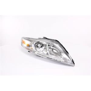 Lights, Right Headlamp (Reflector Type, Halogen, Takes H7 / H1 Bulbs, Supplied With Motor) for Ford MONDEO Estate 2007 2014, 