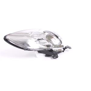 Lights, Right Headlamp (Halogen, Takes H4 Bulb) for Citroen C1 2005 on, 