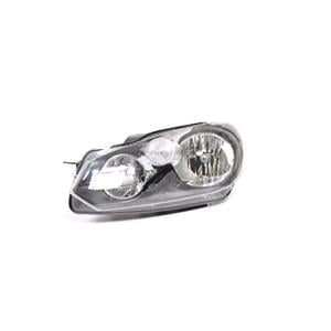 Lights, Left Headlamp (Halogen, Takes H7 / H15 Bulbs, Supplied With Motor) for Volkswagen GOLF VI  2008 2012, 
