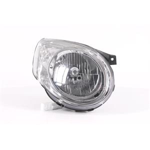 Lights, Right Headlamp (Halogen, Takes H4 Bulb) for Kia PICANTO 2008 on, 