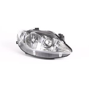 Lights, Right Headlamp (Halogen, Twin Reflector, Takes H7 / H7 Bulbs) for Seat IBIZA V SPORTCOUPE  2008 2012, 