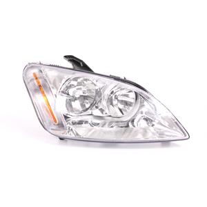 Lights, Right Headlamp (Halogen, Takes H1 / H7 Bulbs) for Ford FOCUS C MAX 2003 2007, 