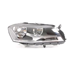 Lights, Right Headlamp (Halogen, Takes H7 / H7 Bulbs, Supplied With Motor) for Volkswagen PASSAT 2010 on, 
