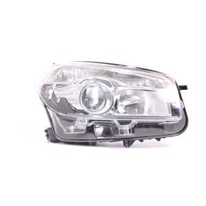 Lights, Right Headlamp (Halogen, Takes H7 / H7 Bulbs, Supplied Without Bulbs or Motor) for Nissan QASHQAI 2010 on, 