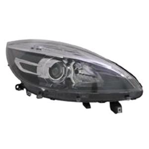 Lights, Right Headlamp (Electric, Supplied without Motor) for Renault SCENIC 2012 to 2016, 