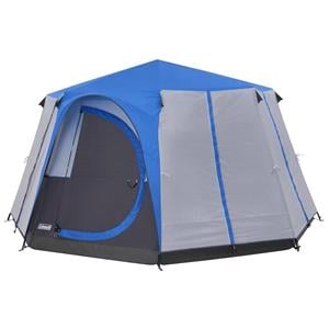 Tents, Coleman Cortes Octagon 8 Family Tent   Blue/Grey, Coleman