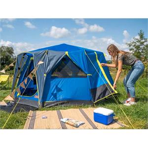 Coleman OctaGo Family Tent - 3 Man - Blue