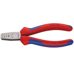 Crimping Tools, KNIPEX Crimping Pliers for Wire Ferrules, 145mm, Knipex