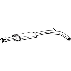 Exhaust Middle Silencers, Silencers , Bosal